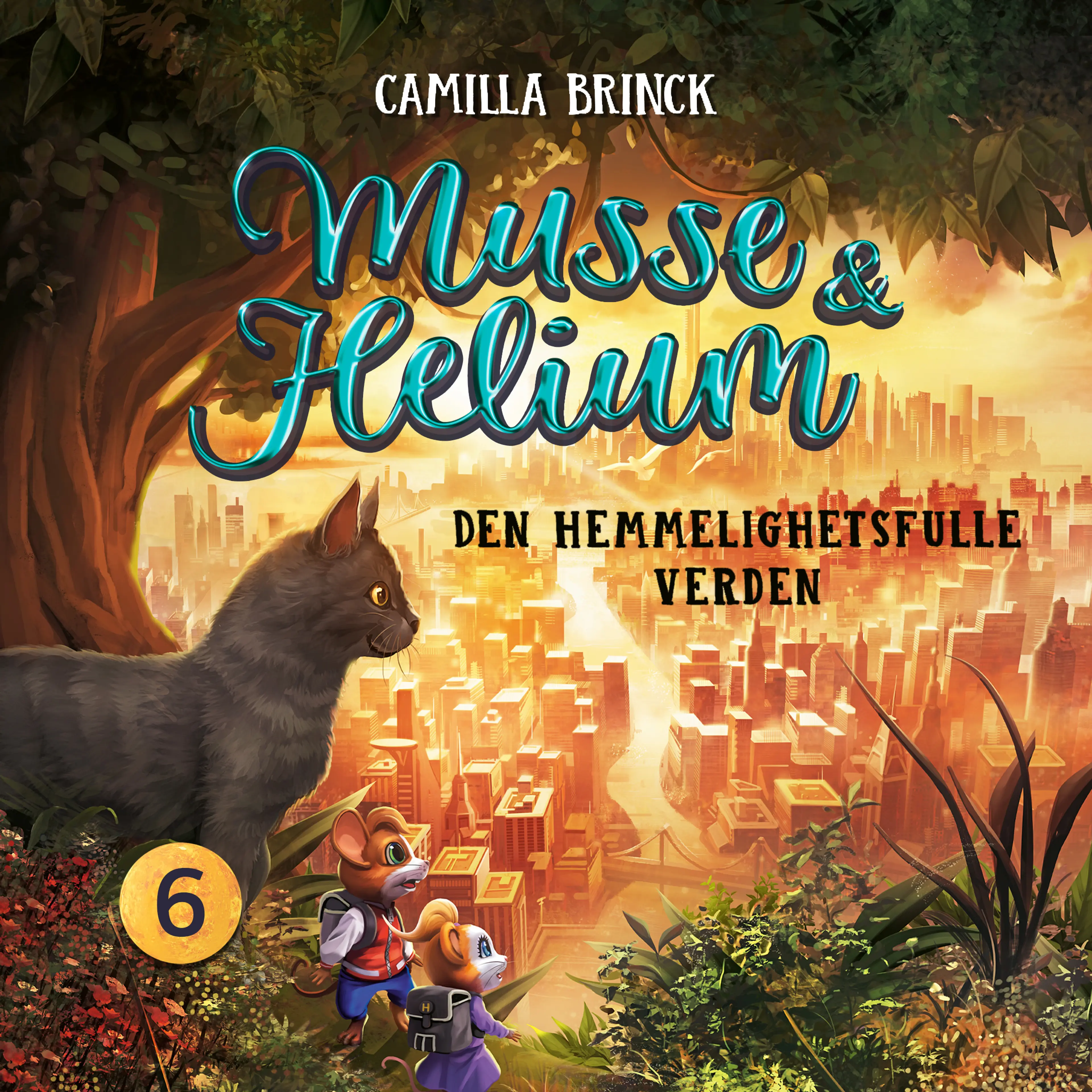 Omslag Musse & Helium - Den hemmelighetsfulle verden av Camilla Brinck (Lydbok)