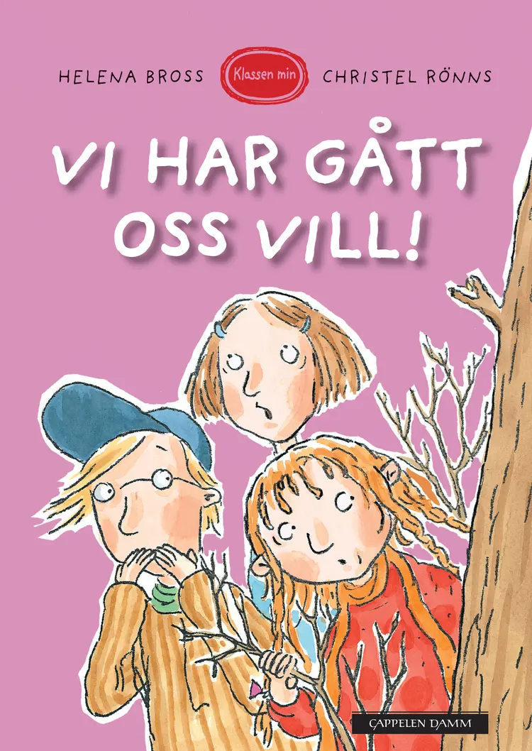 Omslag Klassen min - Vi har gått oss vill! av Helena Bross (Innbundet)