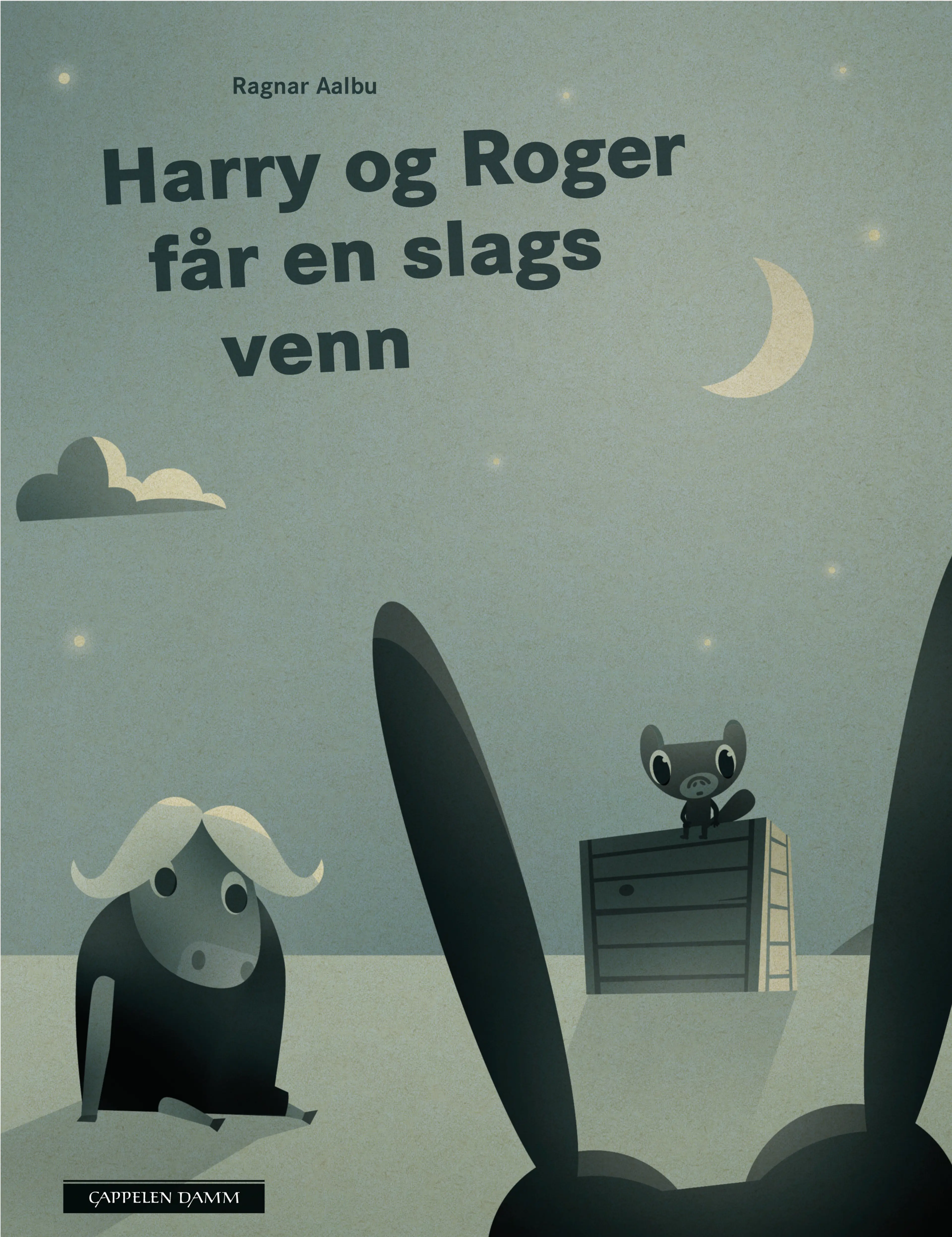 Omslag Harry og Roger får en slags venn av Ragnar Aalbu (Innbundet)
