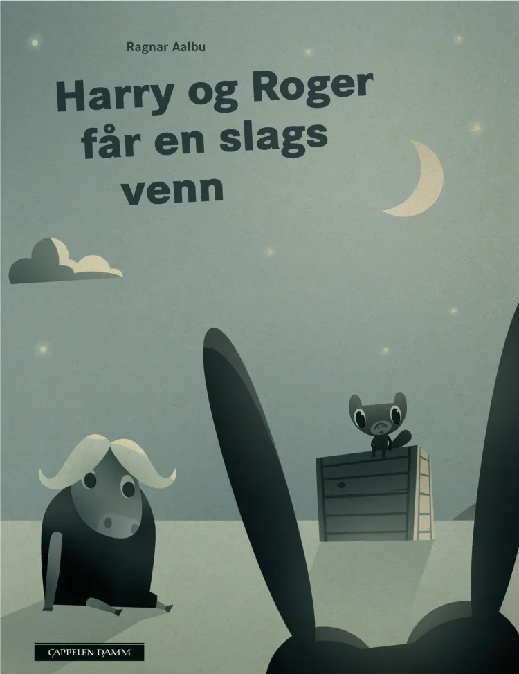 Omslag Harry og Roger får en slags venn av Ragnar Aalbu (Innbundet)