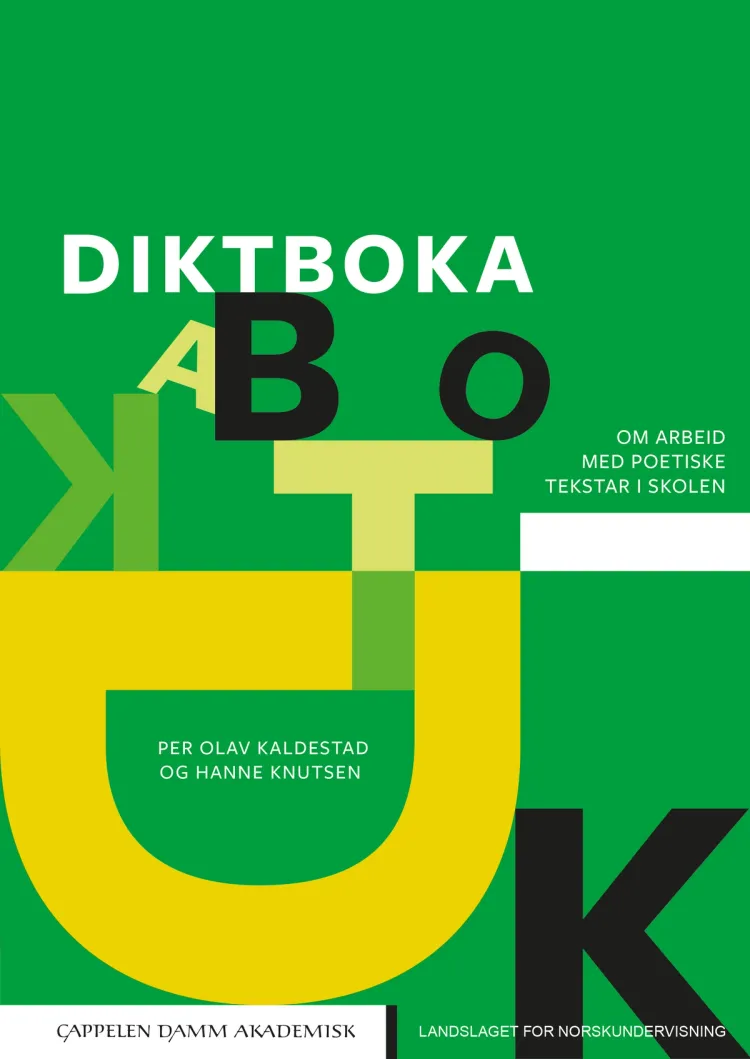 Omslag Diktboka av Per Olav Kaldestad og Hanne Knutsen (Heftet)