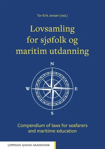 Omslag Lovsamling for sjøfolk og maritim utdanning av Tor Erik Jensen (Heftet)
