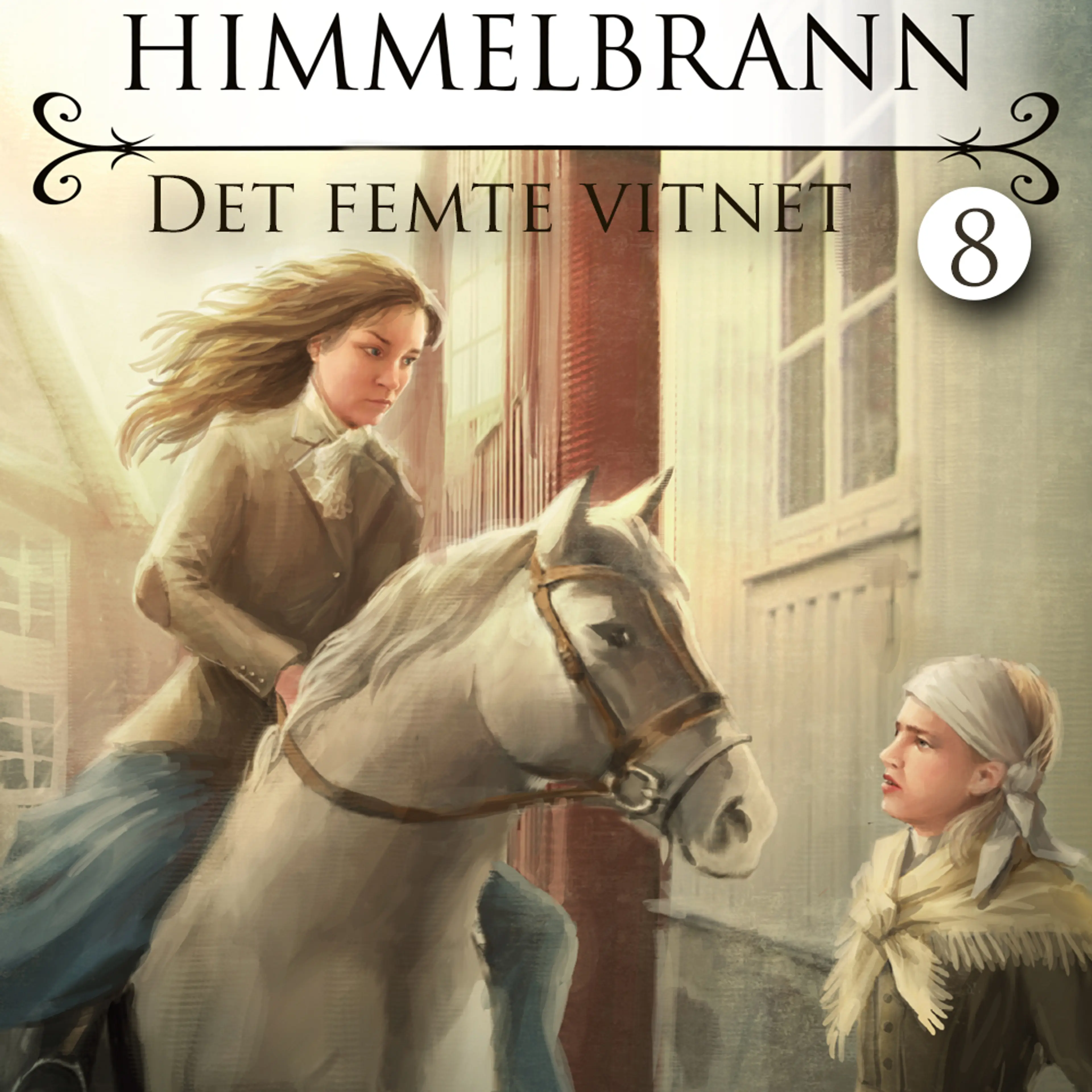 Omslag Det femte vitnet av Solveig Sundset (Lydbok)