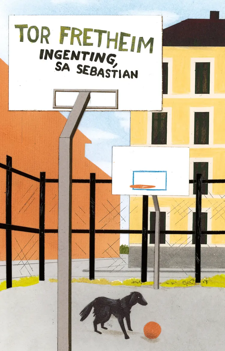 Omslag Ingenting, sa Sebastian av Tor Fretheim (Innbundet)