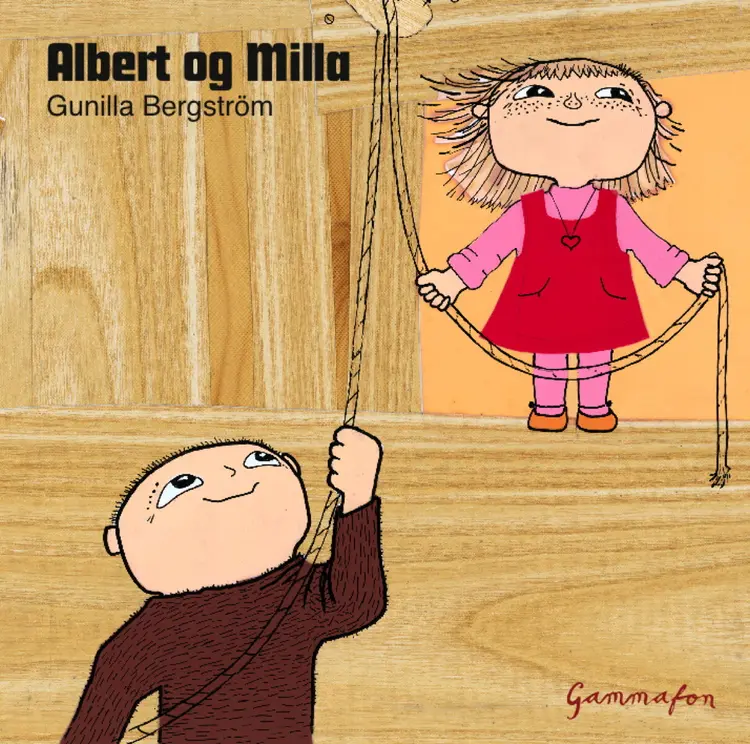 Omslag Albert og Milla av Gunilla Bergström (Lydbok)