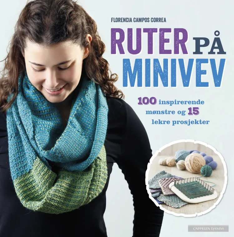Omslag Ruter på minivev av Florencia Campos Correa (Innbundet)