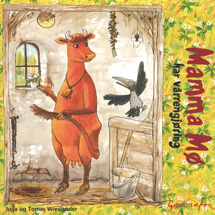 Omslag Mamma Mø har vårrengjøring av Jujja Wieslander (Lydbok)