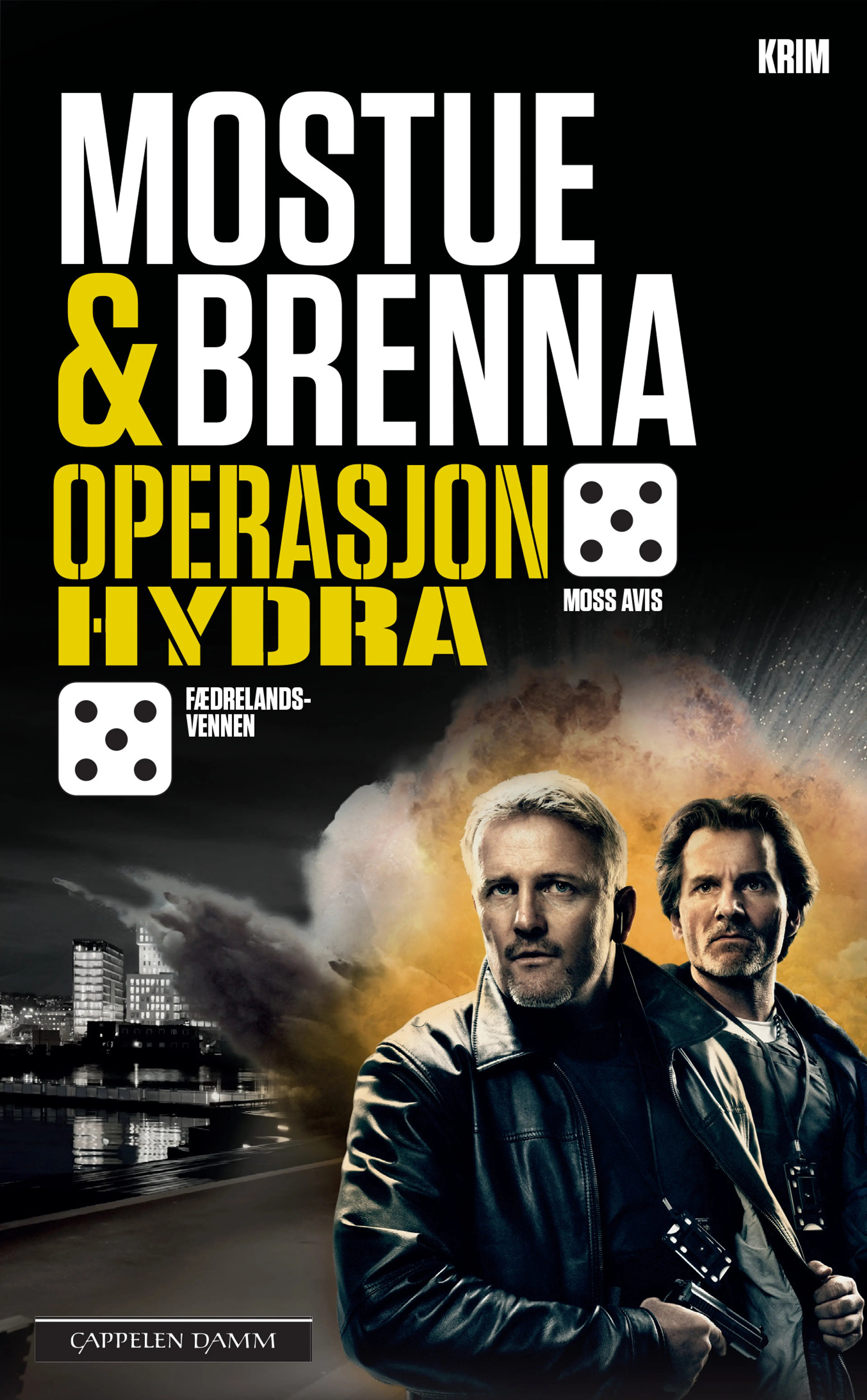 Omslag Operasjon Hydra av Sigbjørn Mostue og Johnny Brenna (Heftet)