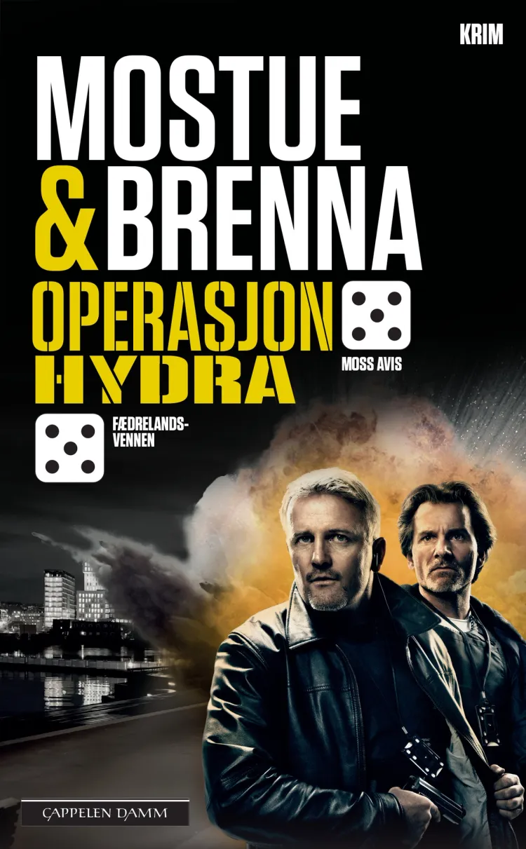 Omslag Operasjon Hydra av Sigbjørn Mostue og Johnny Brenna (Heftet)