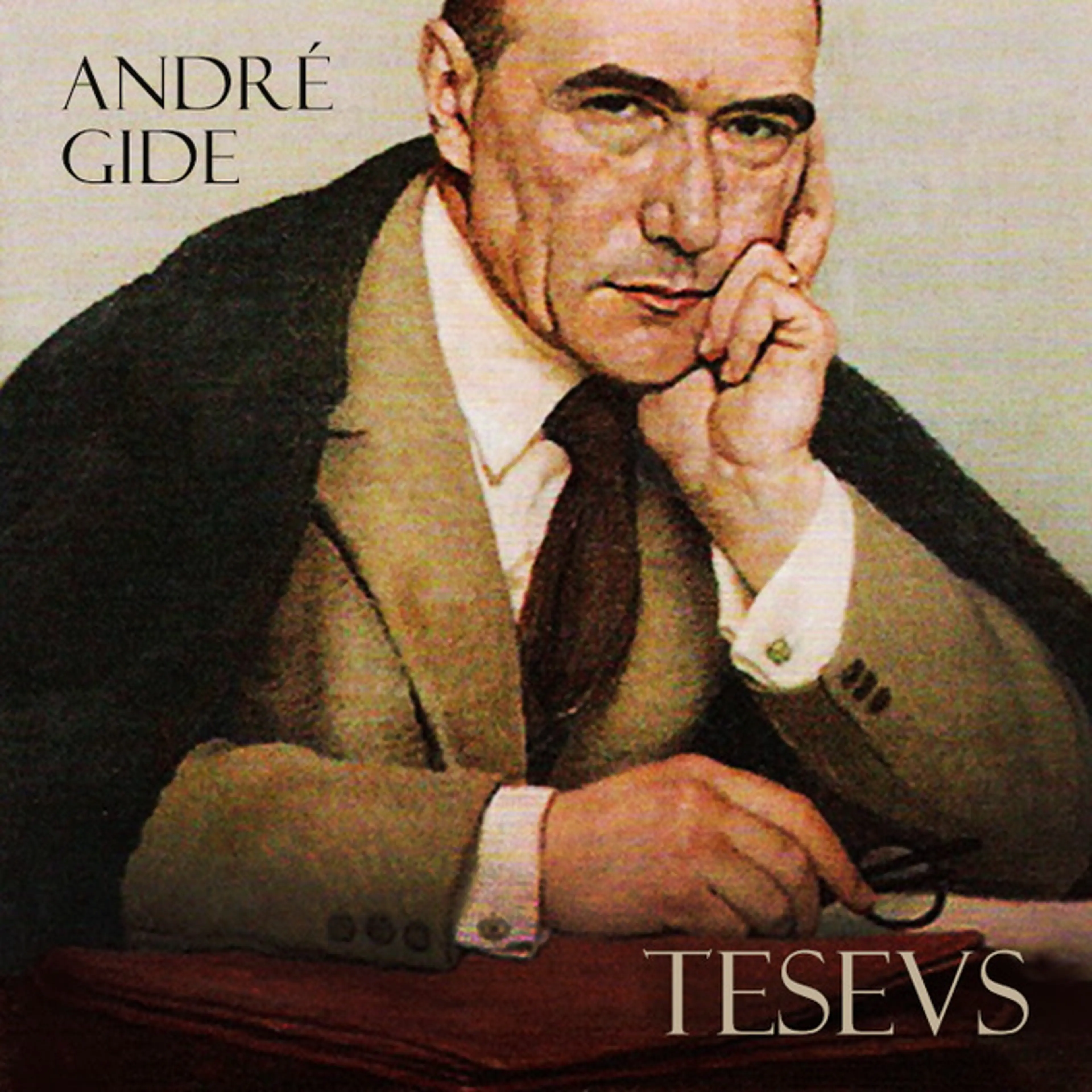 Omslag Tesevs av André Gide (Lydbok)