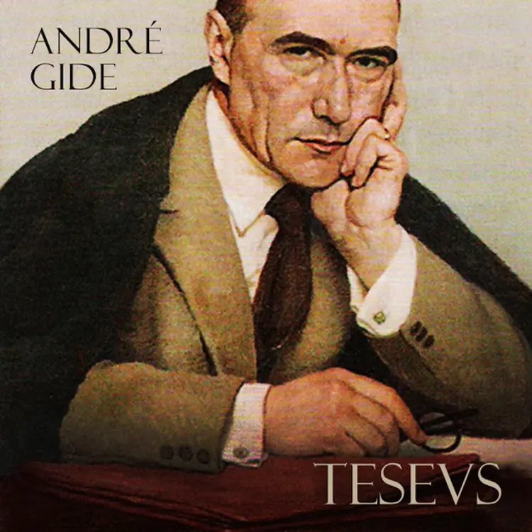 Omslag Tesevs av André Gide (Lydbok)