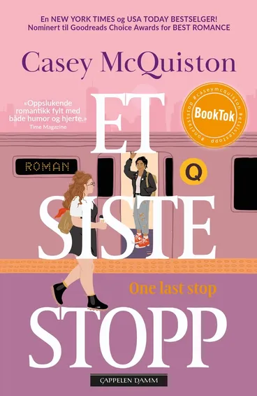 Omslag Et siste stopp av Casey McQuiston (Heftet)