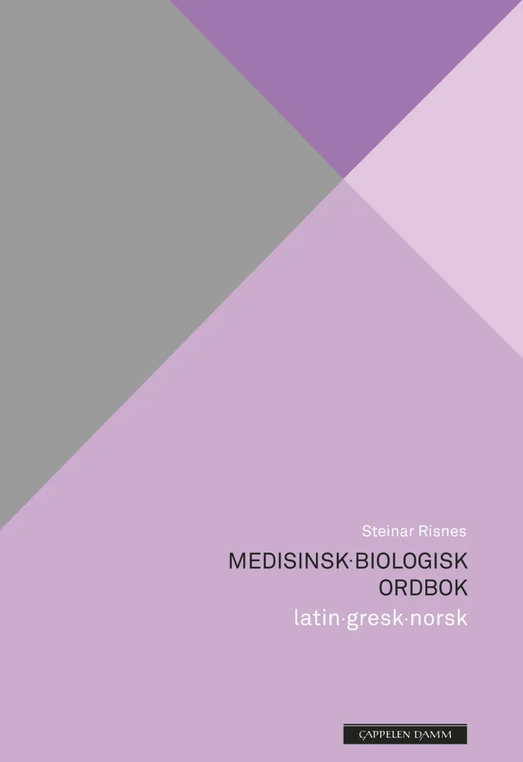Omslag Medisinsk–biologisk ordbok av Steinar Risnes (Innbundet)