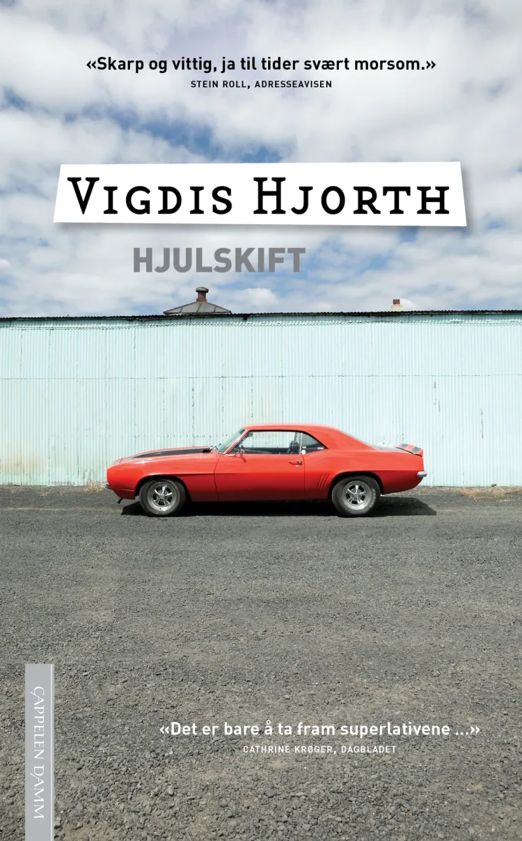Omslag Hjulskift av Vigdis Hjorth (Ebok)