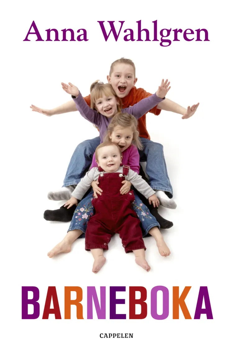 Omslag Barneboka av Anna Wahlgren (Heftet)