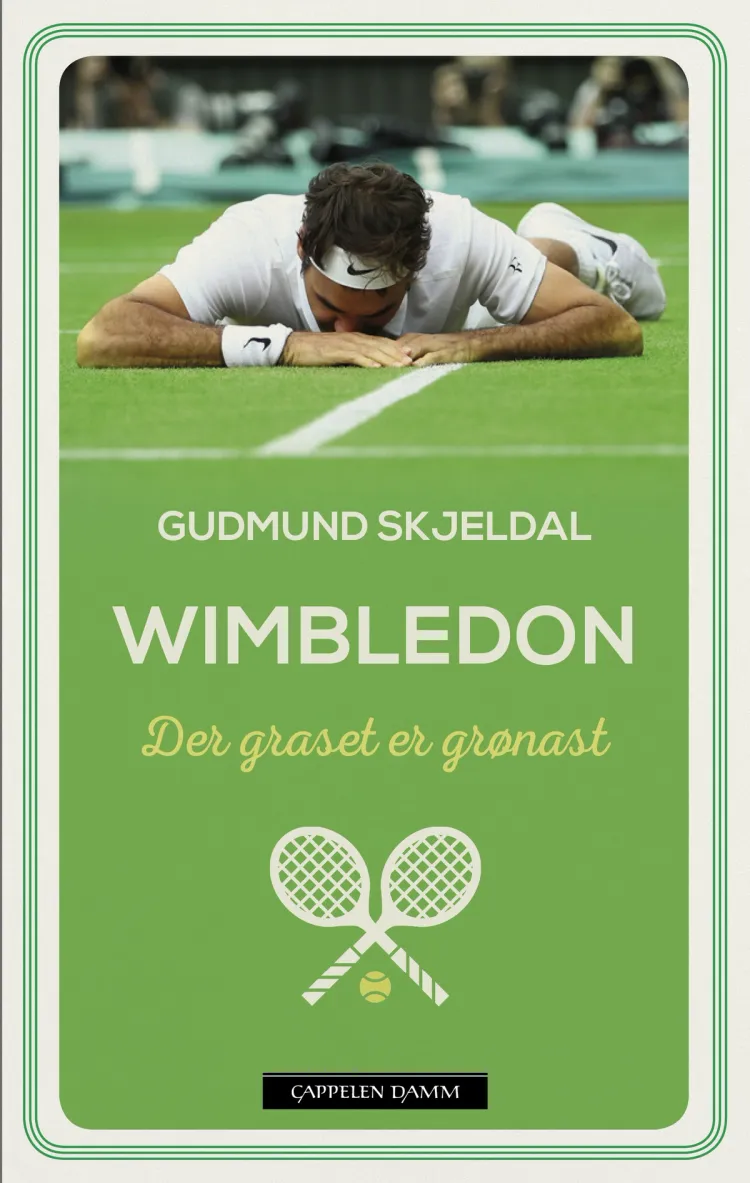 Omslag Wimbledon av Gudmund Skjeldal (Innbundet)