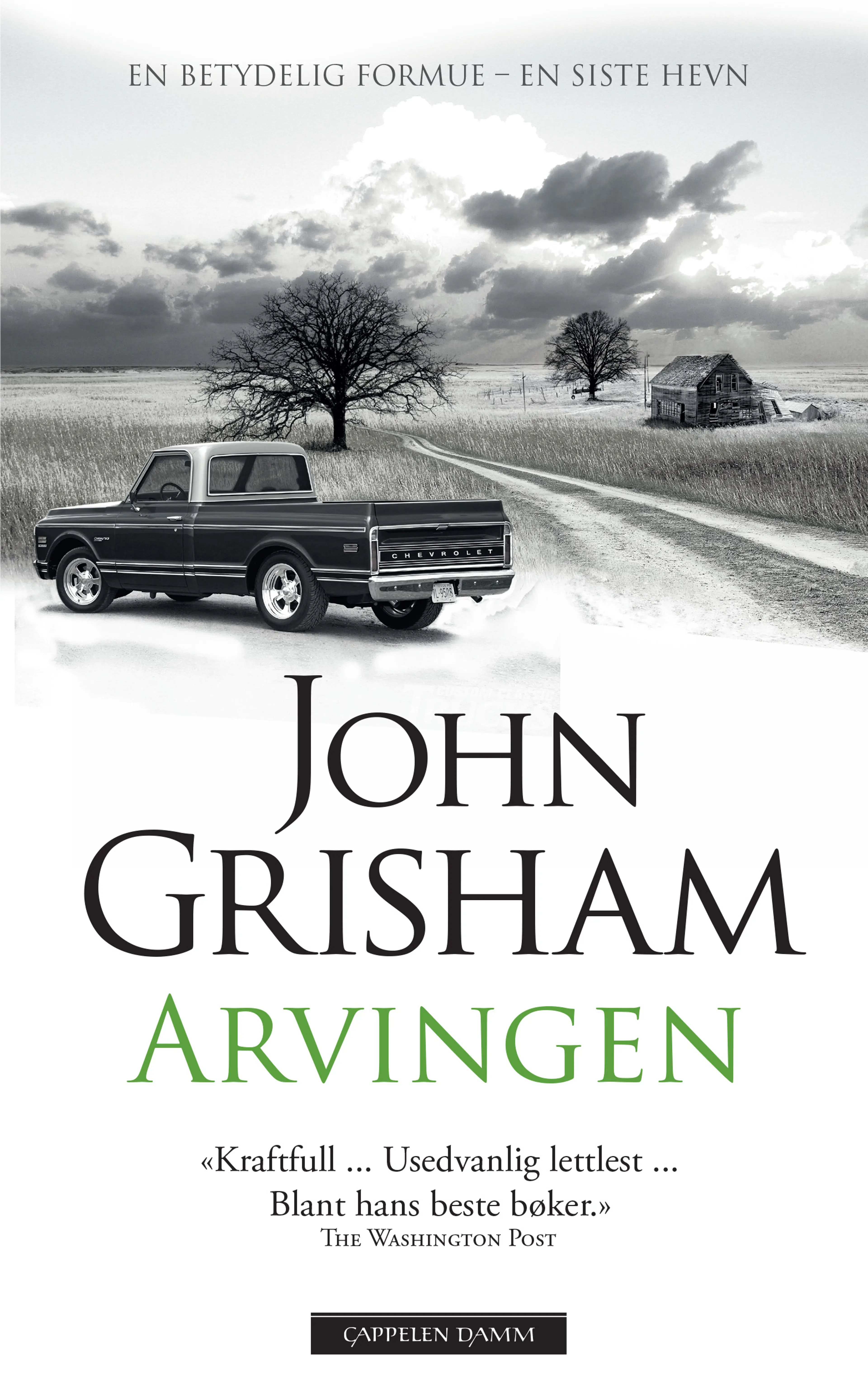 Omslag Arvingen av John Grisham (Innbundet)