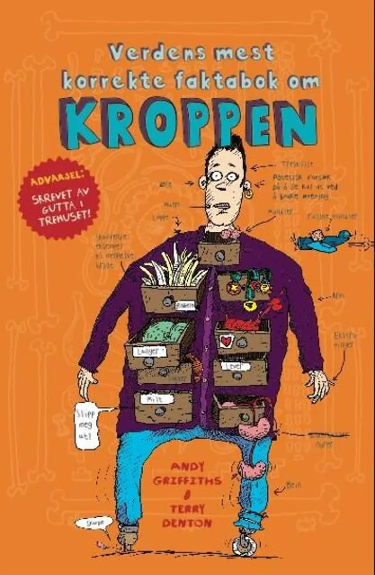 Omslag Verdens mest korrekte faktabok om kroppen av Andy Griffiths (Innbundet)