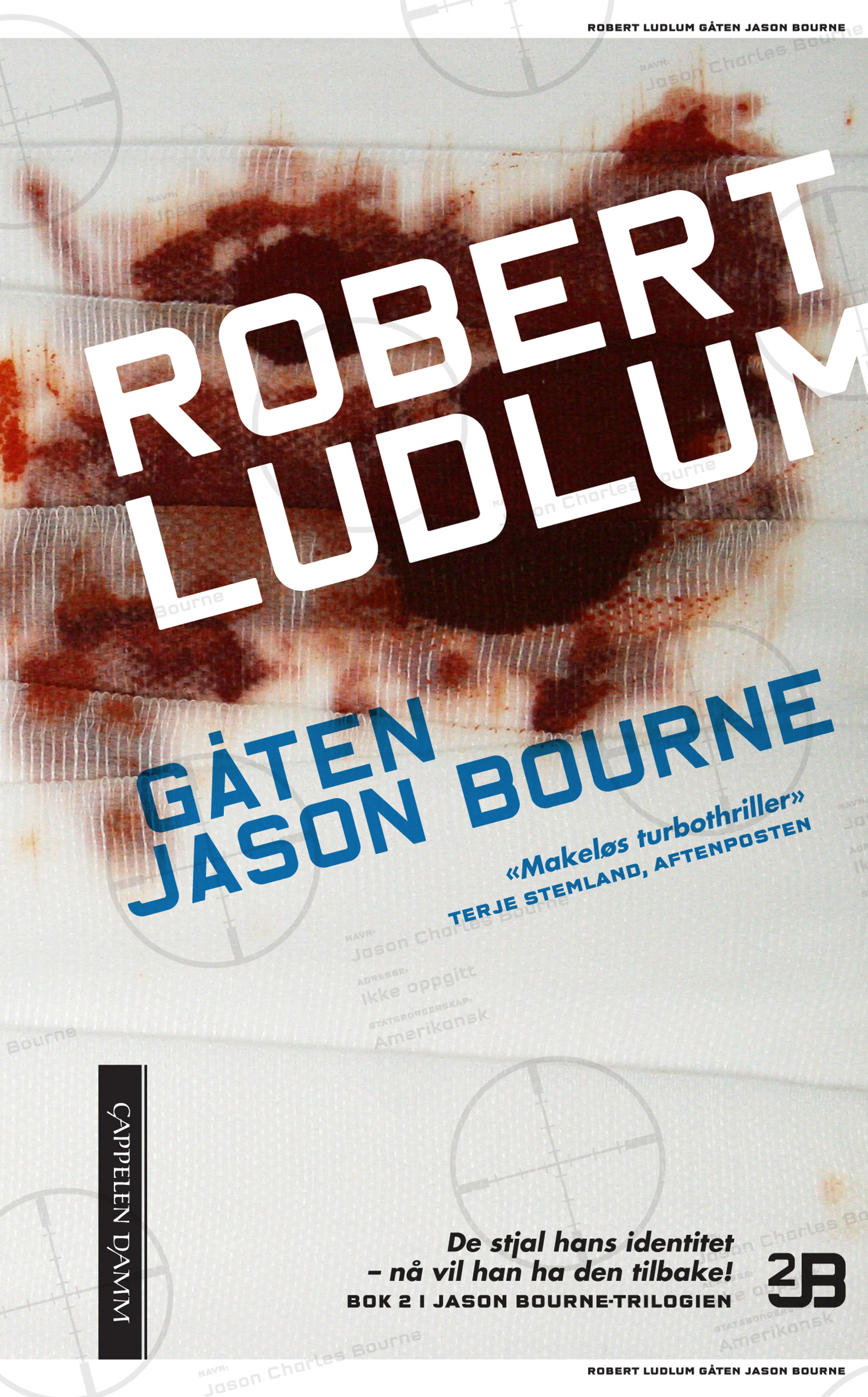 Omslag Gåten Jason Bourne av Robert Ludlum (Ebok)