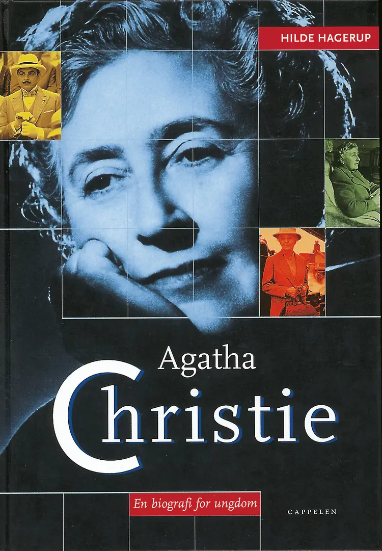 Omslag Agatha Christie av Hilde Hagerup (Innbundet)