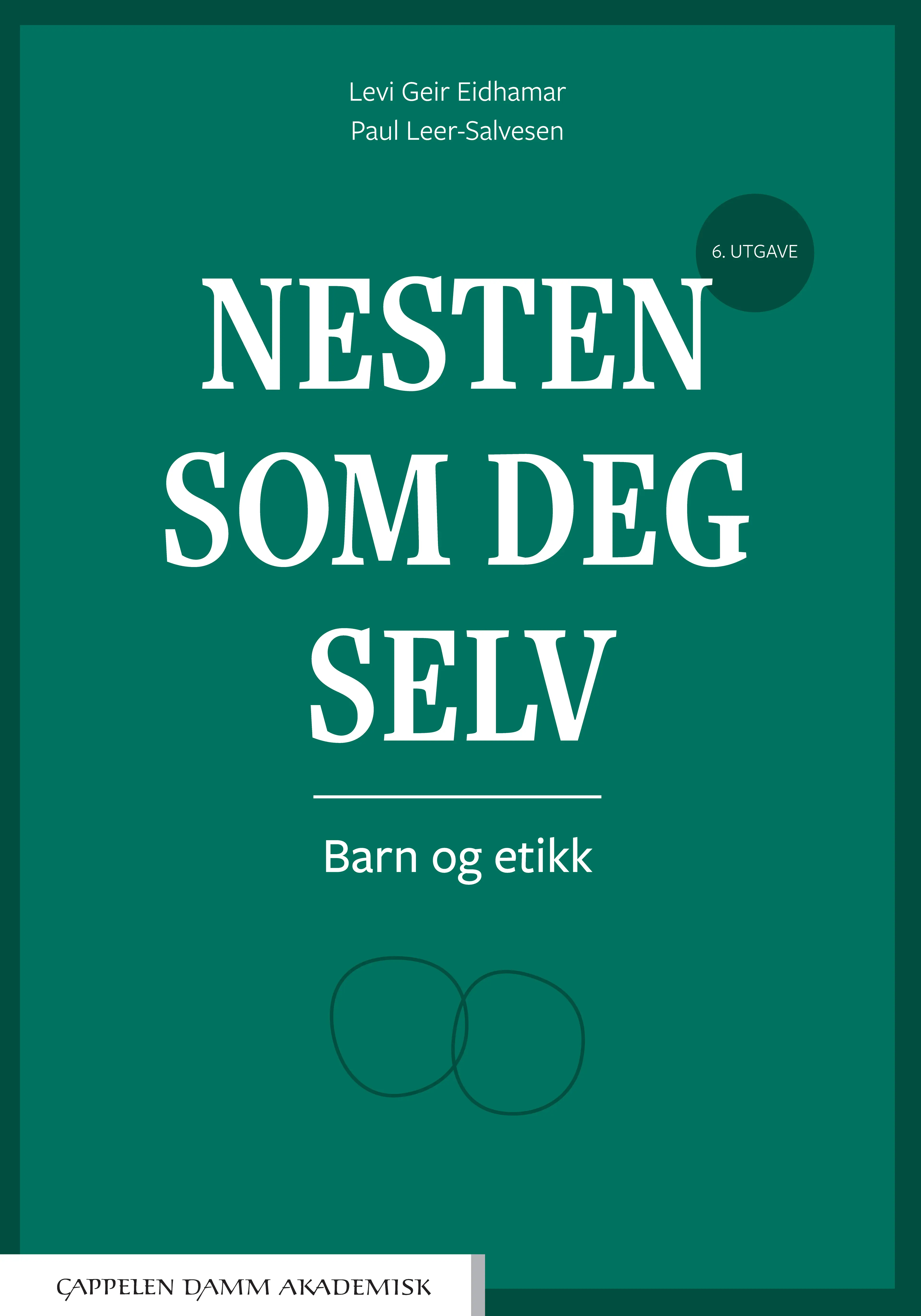 Omslag Nesten som deg selv av Levi Geir Eidhamar og Paul Leer-Salvesen (Heftet)