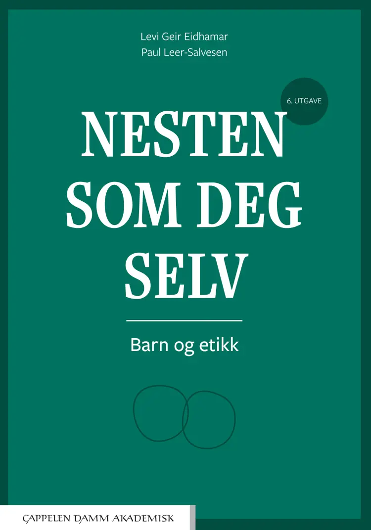 Omslag Nesten som deg selv av Levi Geir Eidhamar og Paul Leer-Salvesen (Heftet)