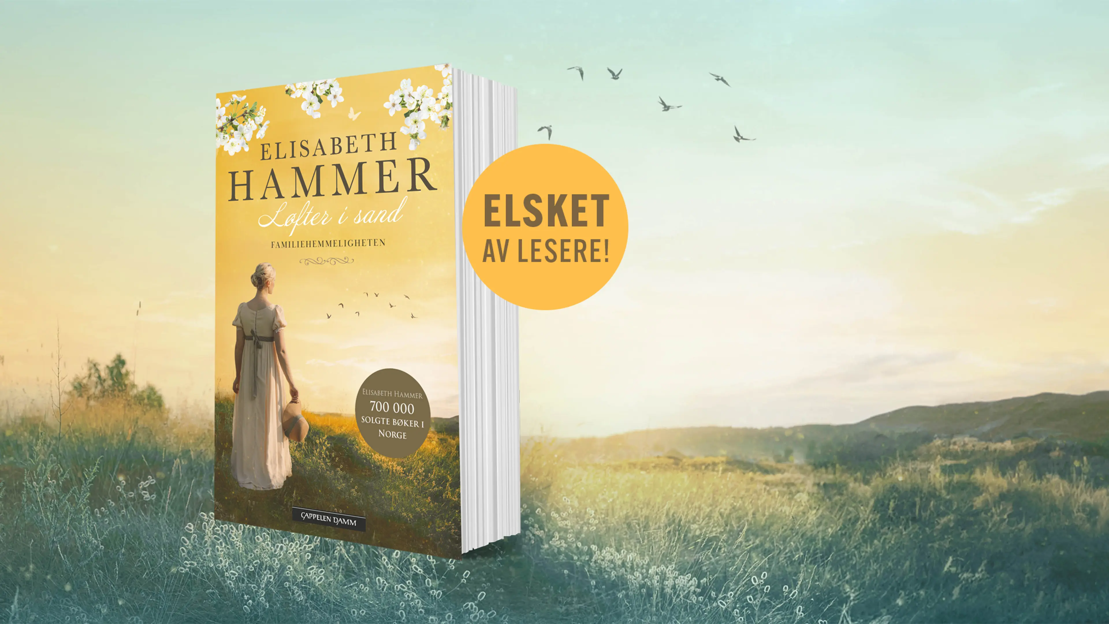 Familiehemmeligheten er første bok i serien Løfter i sand
