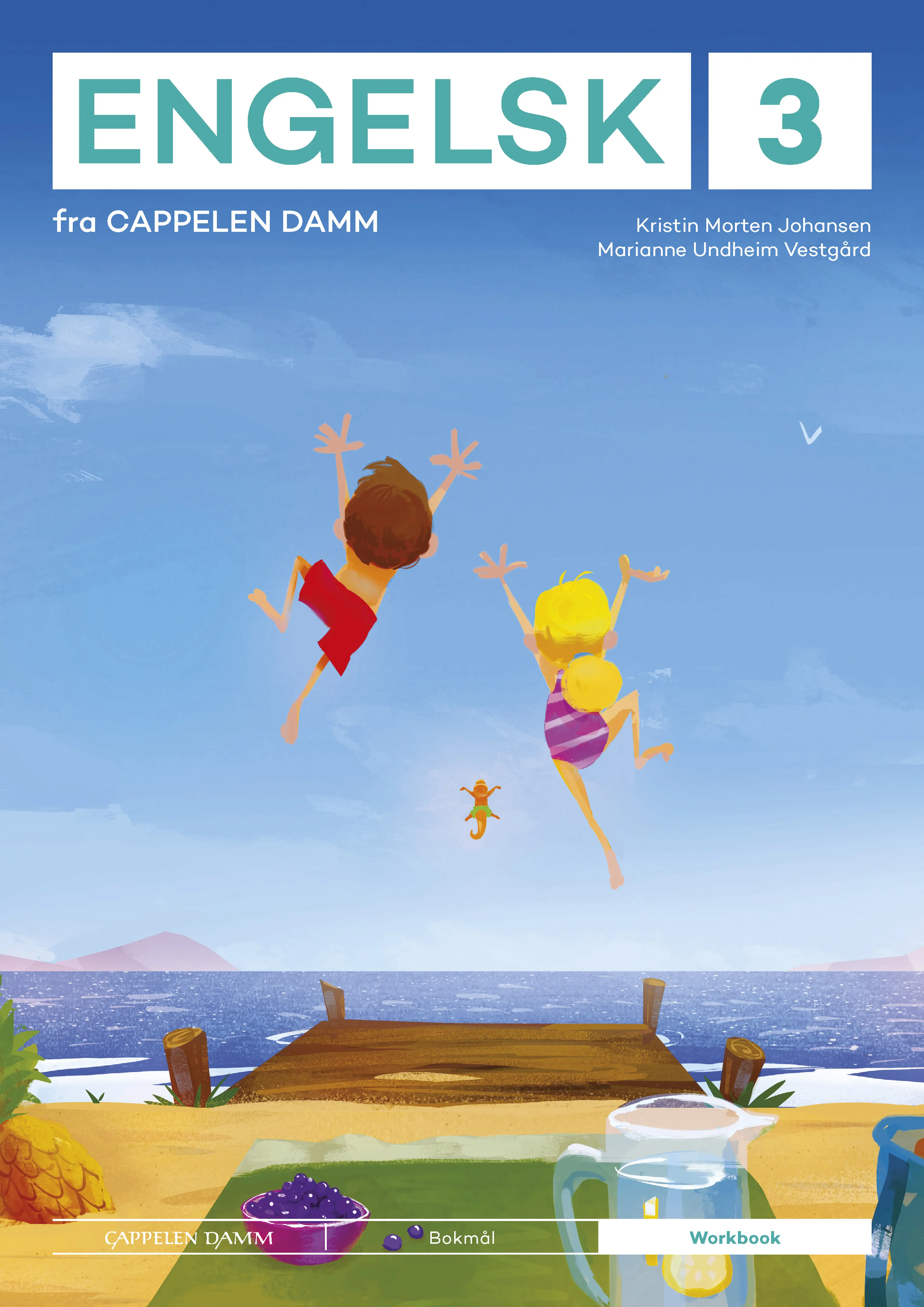 Omslag Engelsk 3 fra Cappelen Damm Workbook av Kristin Morten Johansen og Marianne Undheim Vestgård (Heftet)