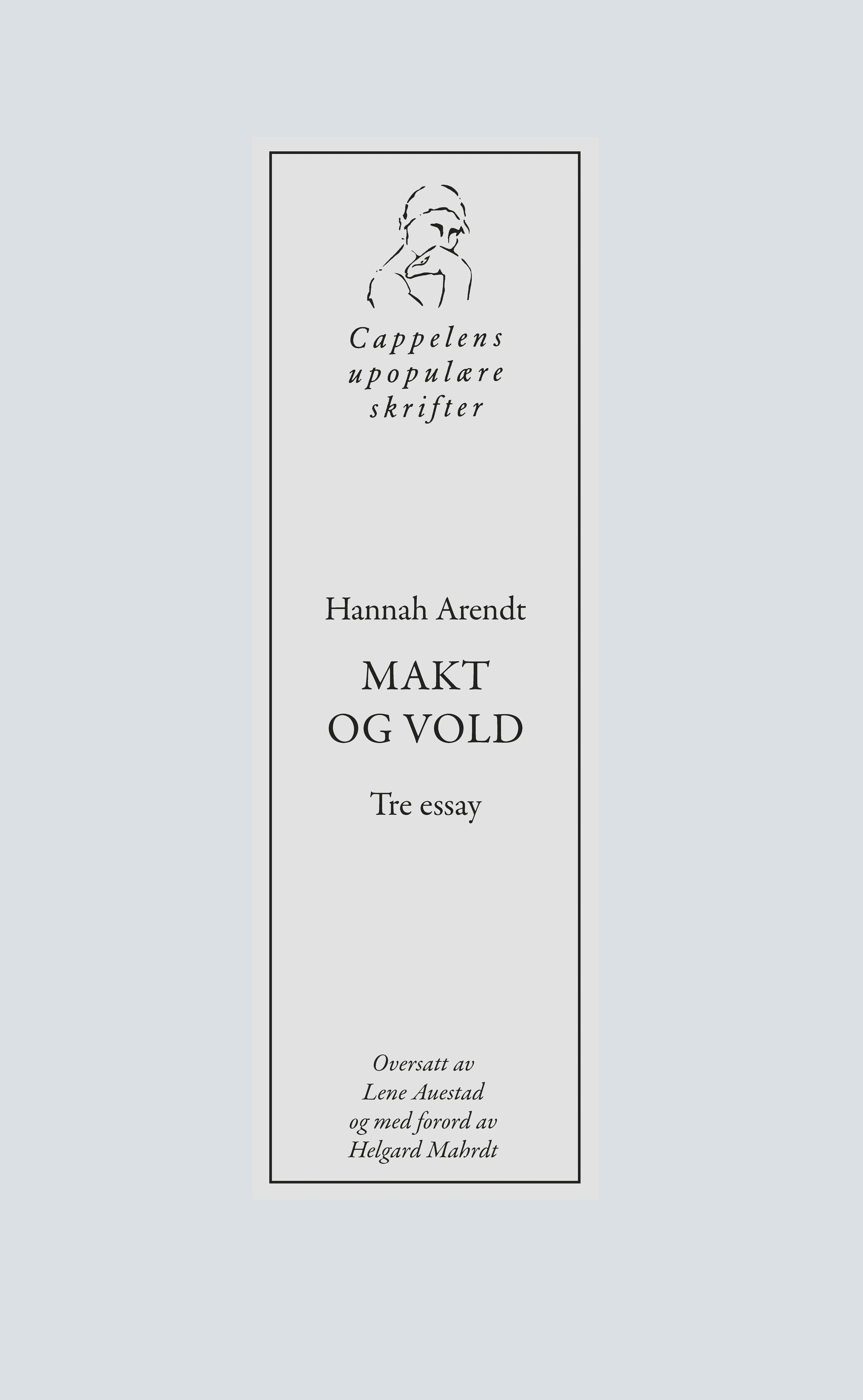 Omslag Makt og vold av Hannah Arendt (Heftet)