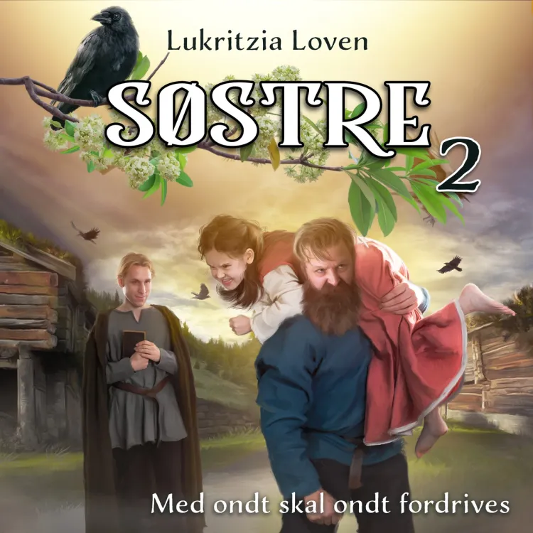 Omslag Med ondt skal ondt fordrives av Lukritzia Loven (Lydbok)