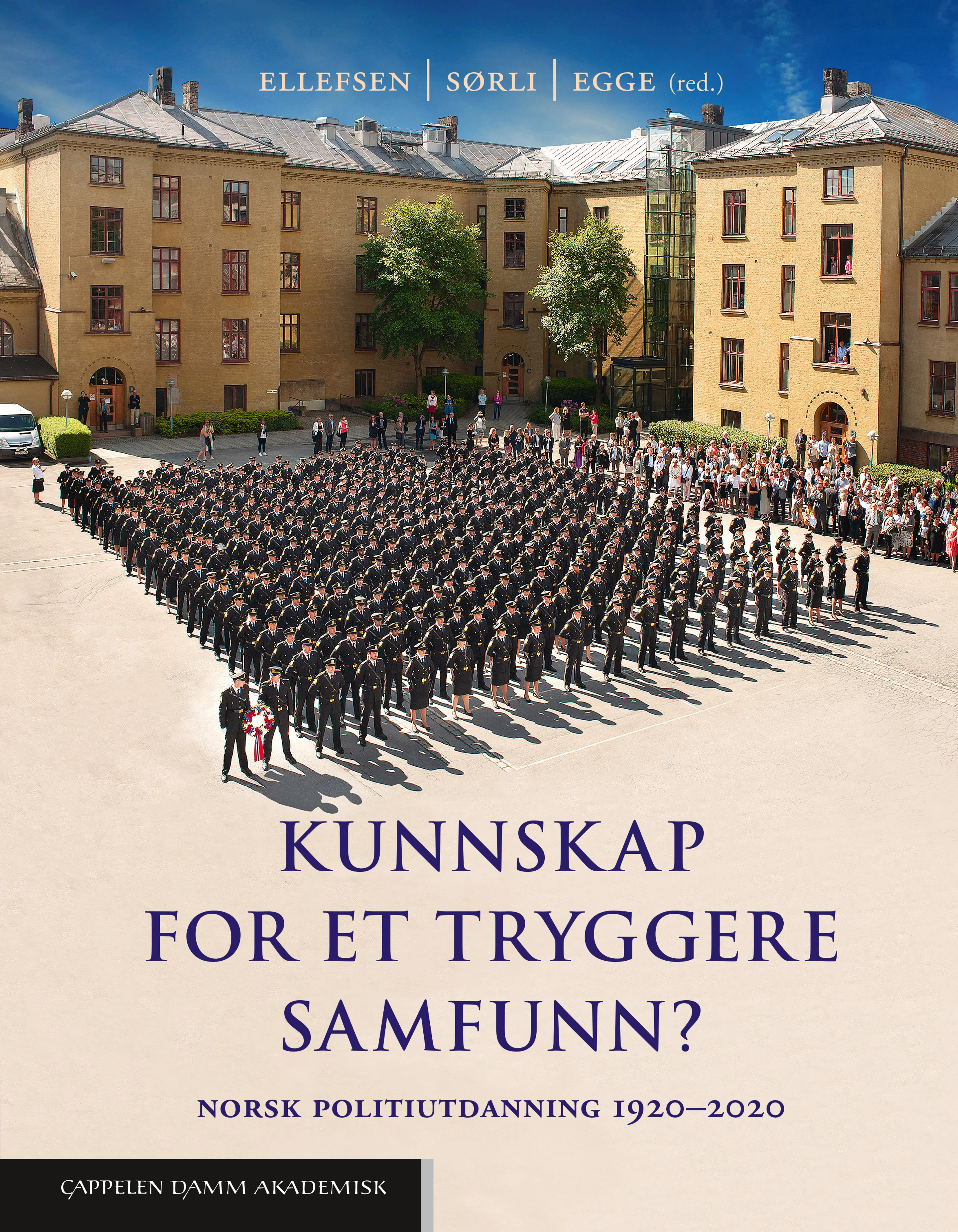 Omslag Kunnskap for et tryggere samfunn? av Hjørdis Birgitte Ellefsen, Vanja Lundgren Sørli og Marit Egge (red.) (Innbundet)