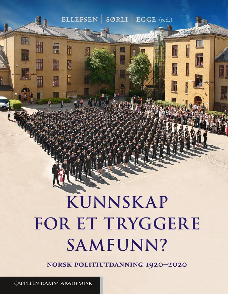 Omslag Kunnskap for et tryggere samfunn? av Hjørdis Birgitte Ellefsen, Vanja Lundgren Sørli og Marit Egge (red.) (Innbundet)