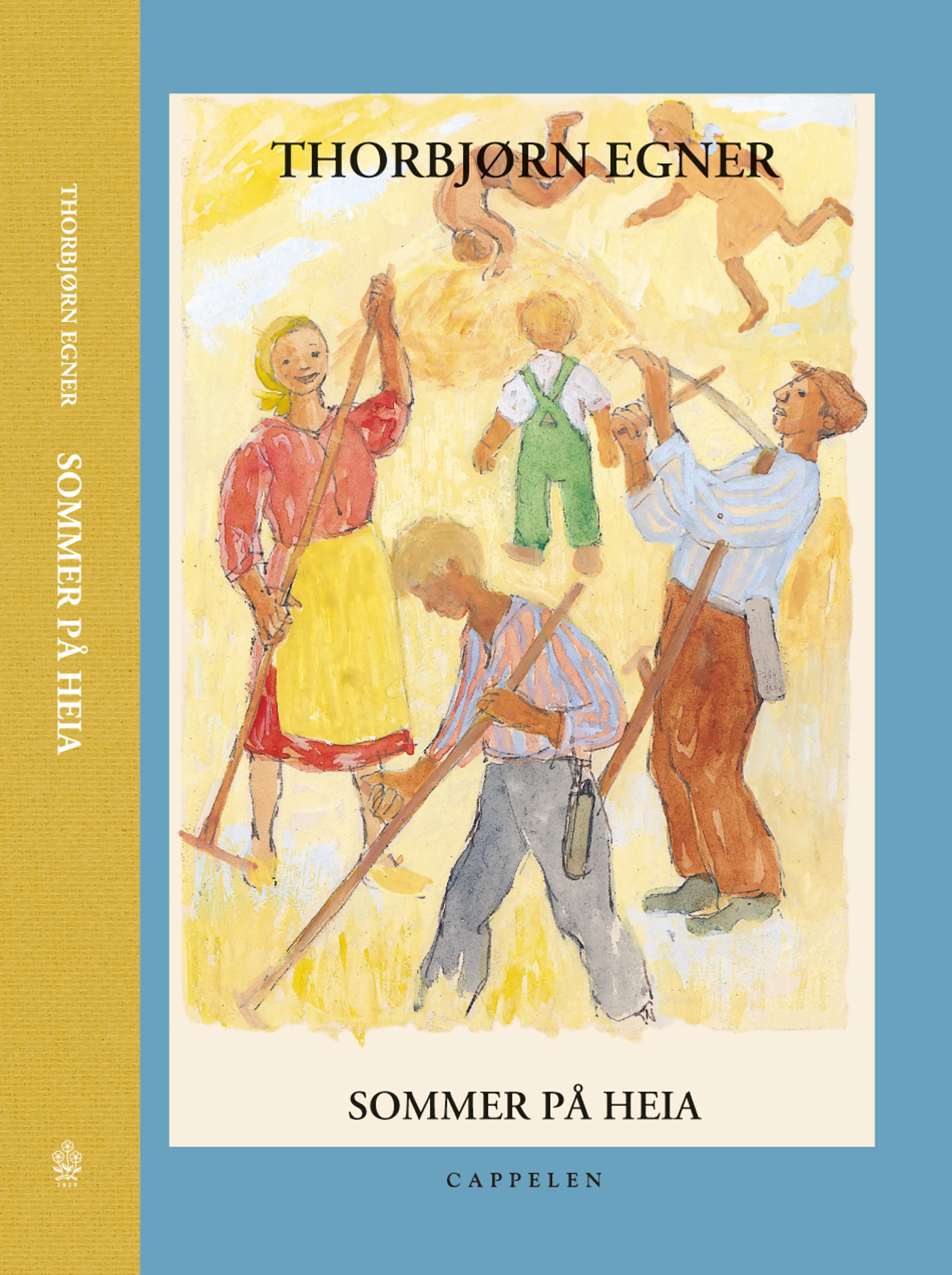 Omslag Sommer på heia (Innbundet)