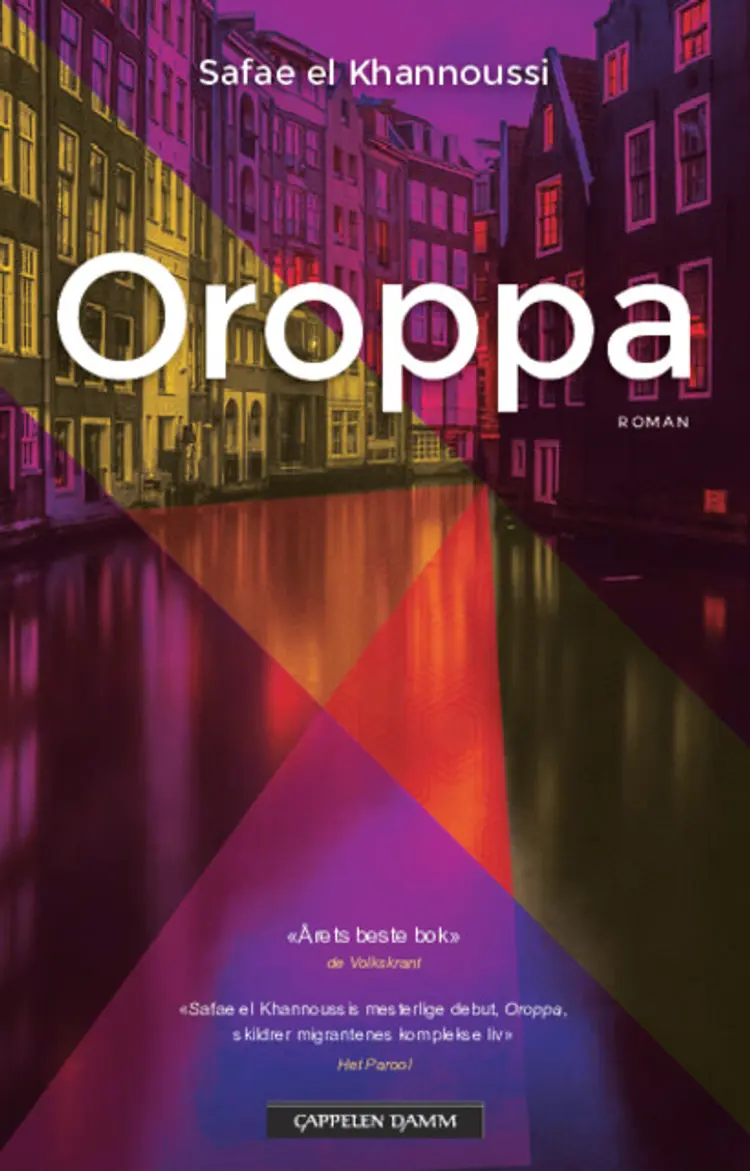 Omslag Oroppa av Safae el Khannoussi (Innbundet)