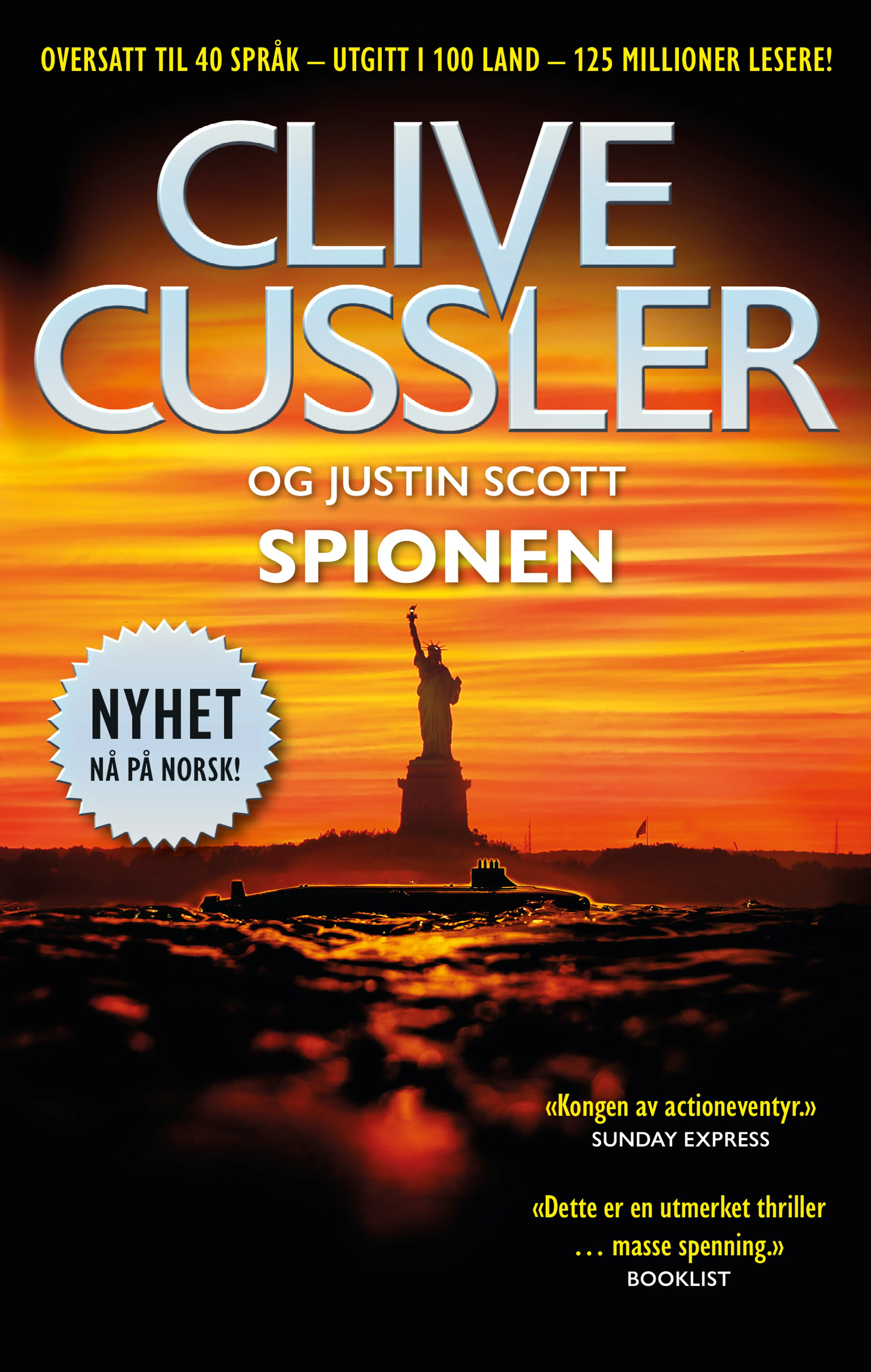 Omslag Spionen av Clive Cussler (Ebok)