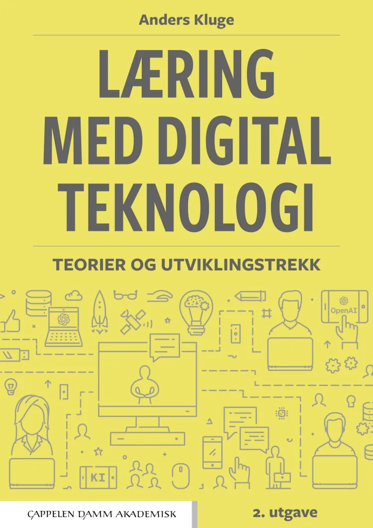 Omslag Læring med digital teknologi av Anders Kluge (Heftet)