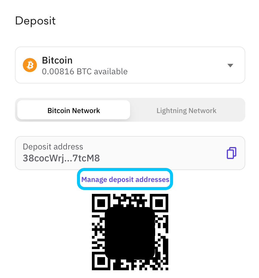 Cryptocurrency deposit address expiry | Kraken