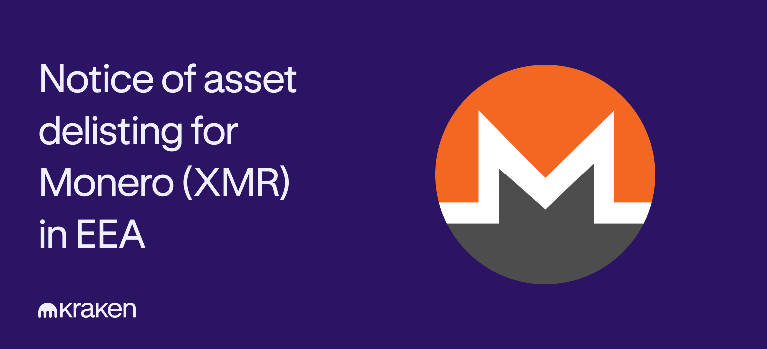 Support for Monero (XMR) in Europe | Kraken