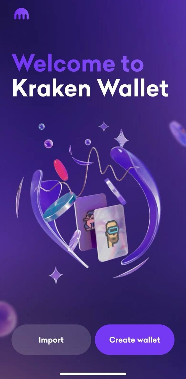 Een wallet aanmaken in Kraken Wallet | Kraken