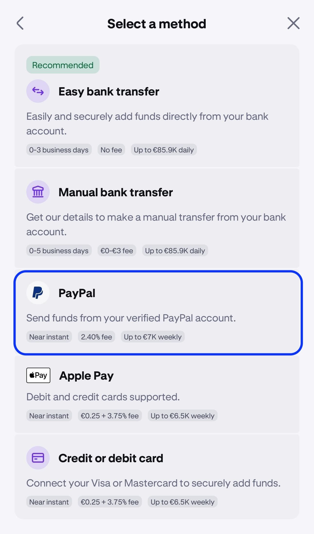 How to deposit EUR, GBP and AUD to Kraken with PayPal | Kraken