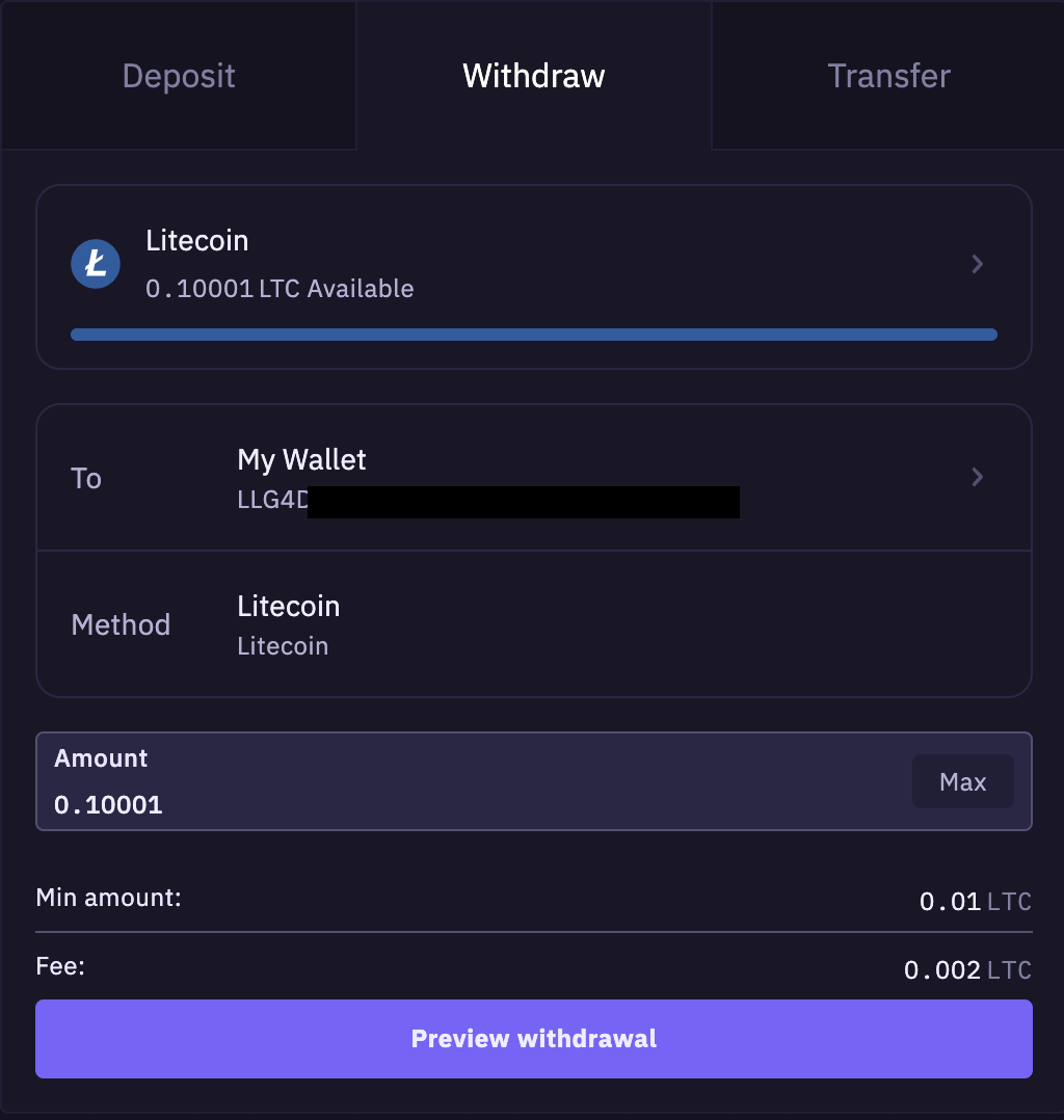 How to withdraw cryptocurrencies from your account on Kraken Pro | Kraken