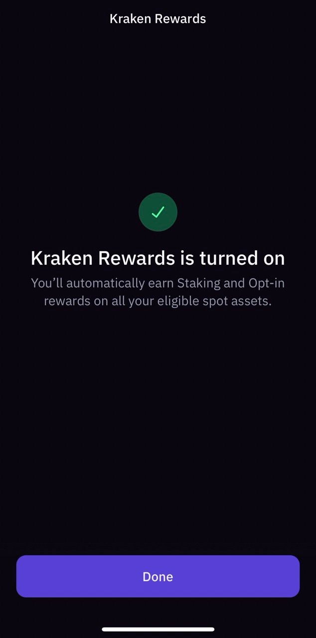 Overview of Auto Earn on Kraken for Canadian clients