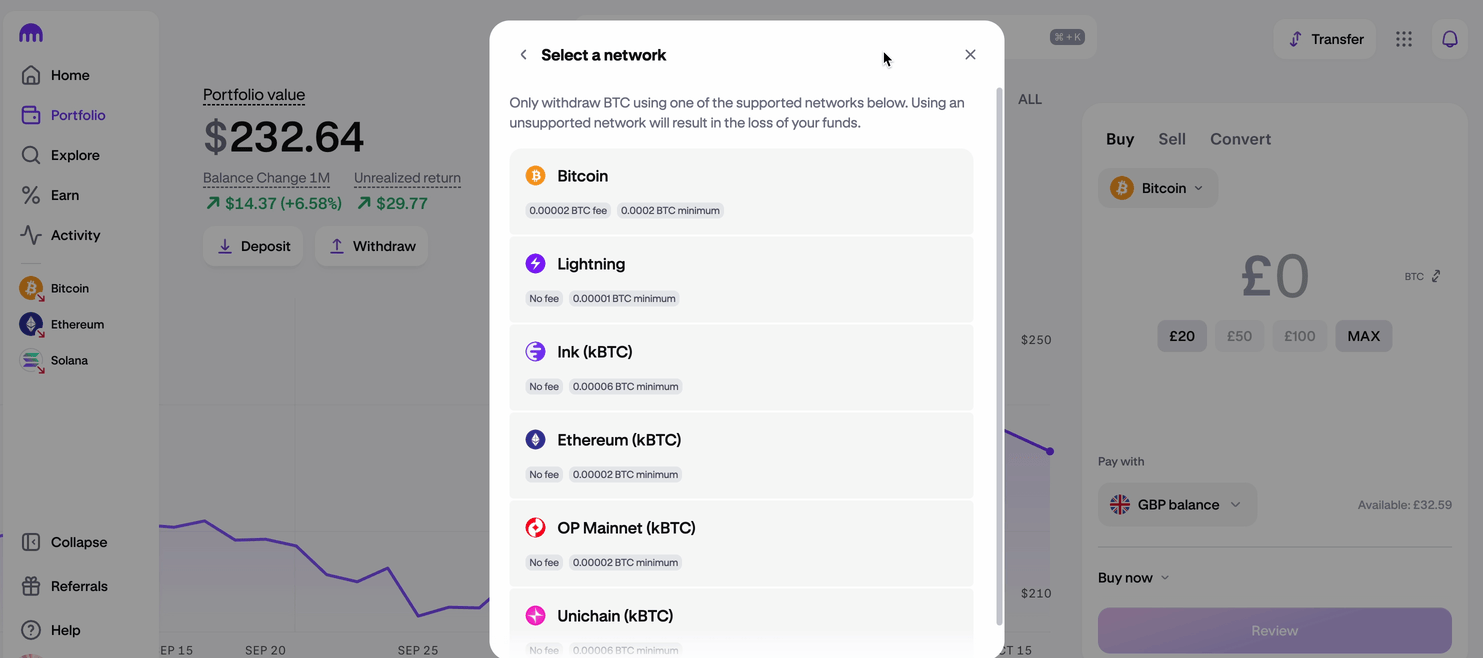 Hoe cryptocurrencies opnemen van je Kraken-account | Kraken