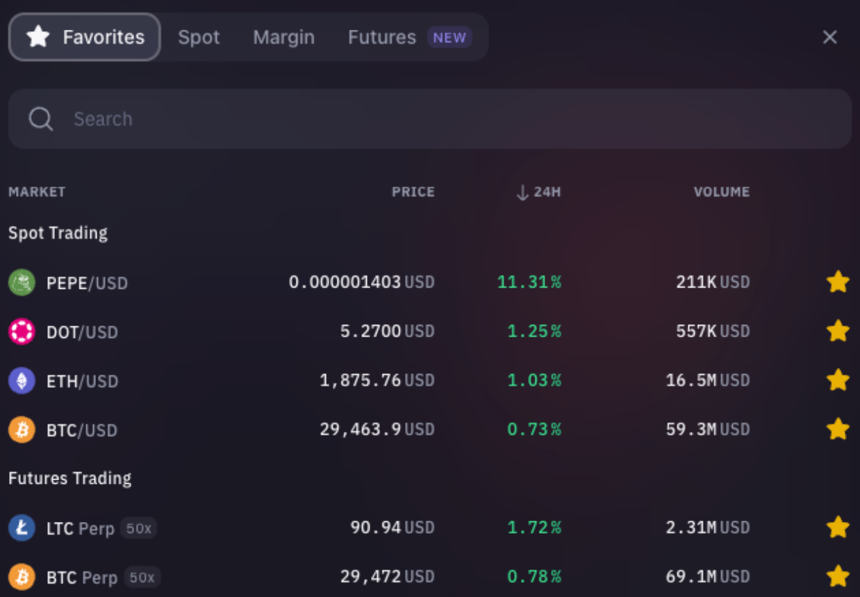 Kraken Pro 交易界面指南| Kraken