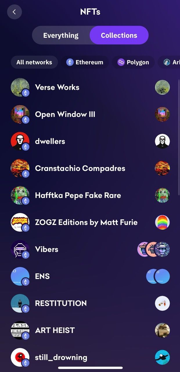 View and manage your NFTs | Kraken