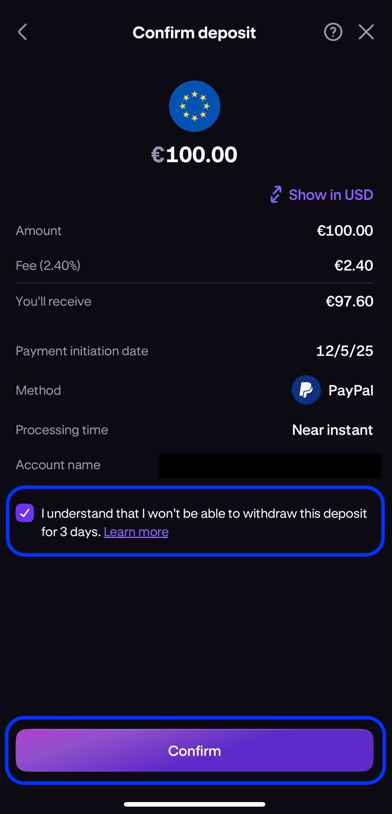 How to deposit EUR, GBP and AUD to Kraken with PayPal | Kraken