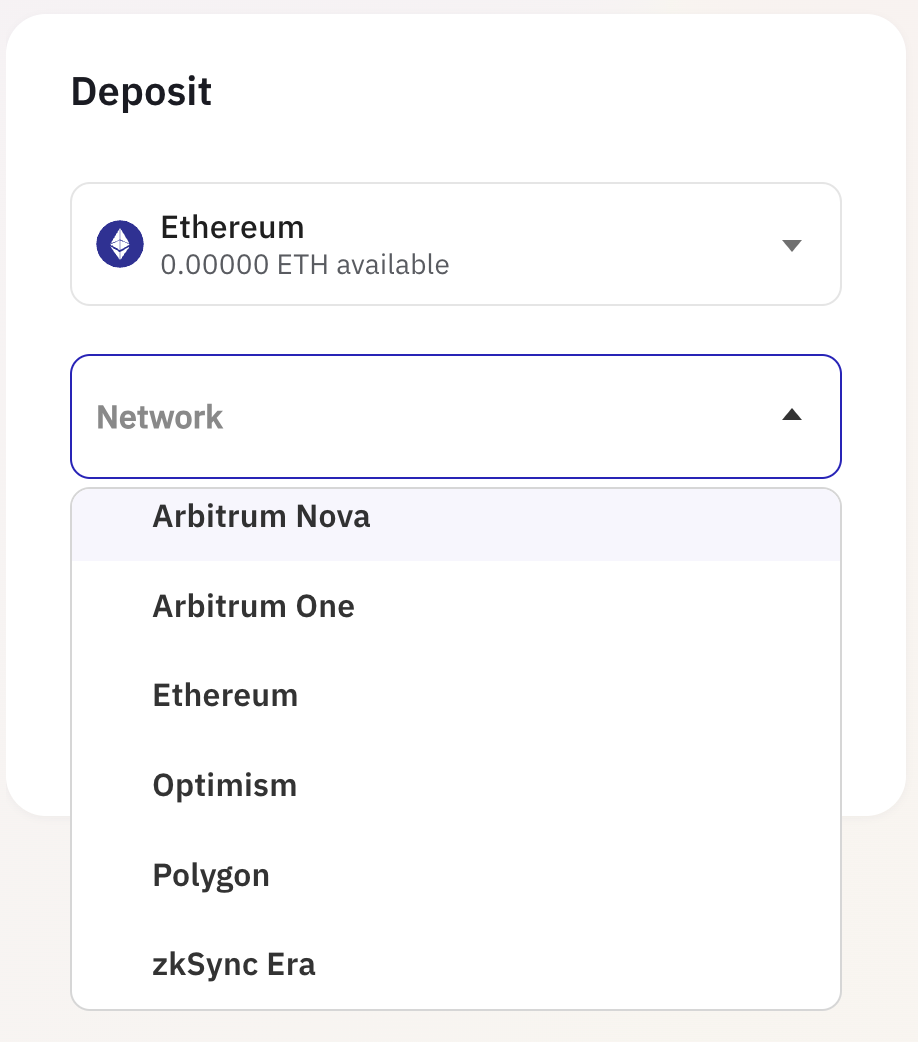 Varias redes y métodos para depositar y retirar fondos en Kraken | Kraken