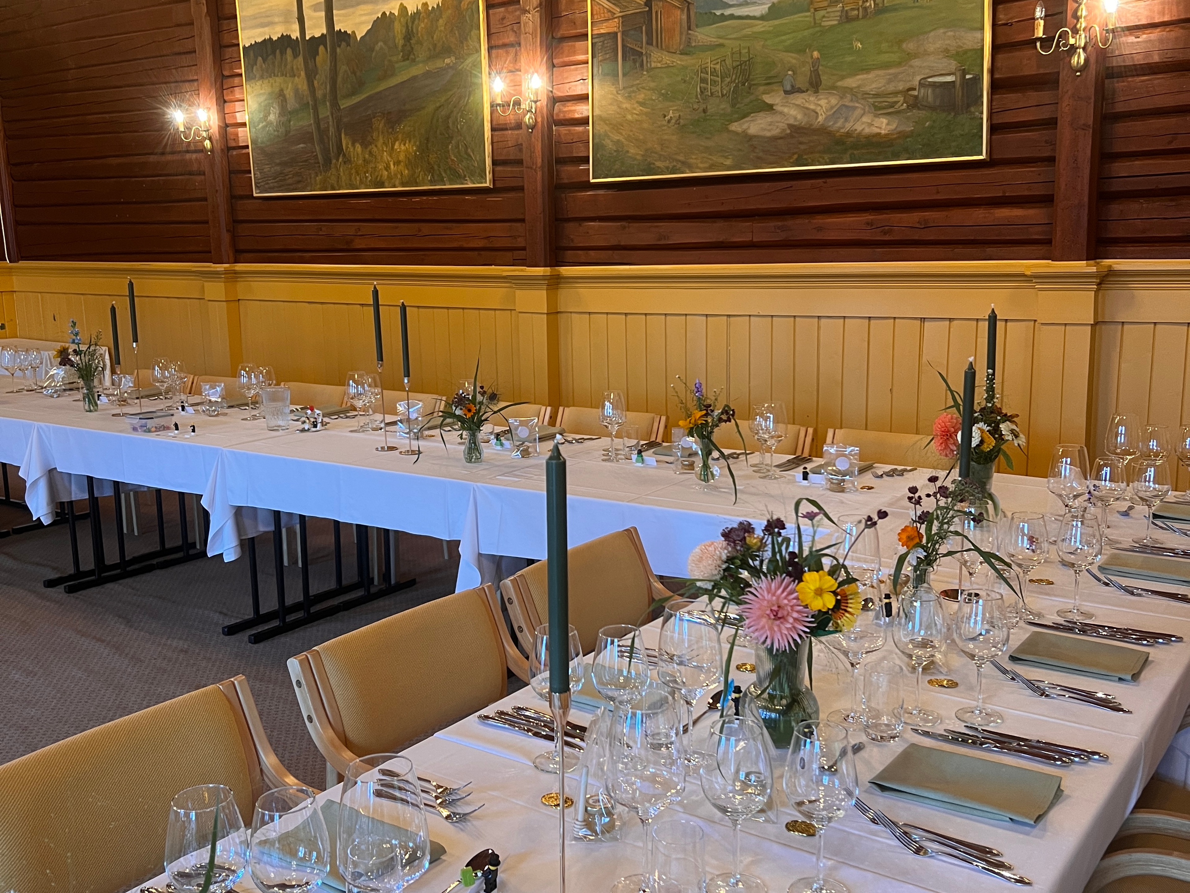 Oppdekket bord i Seheimer