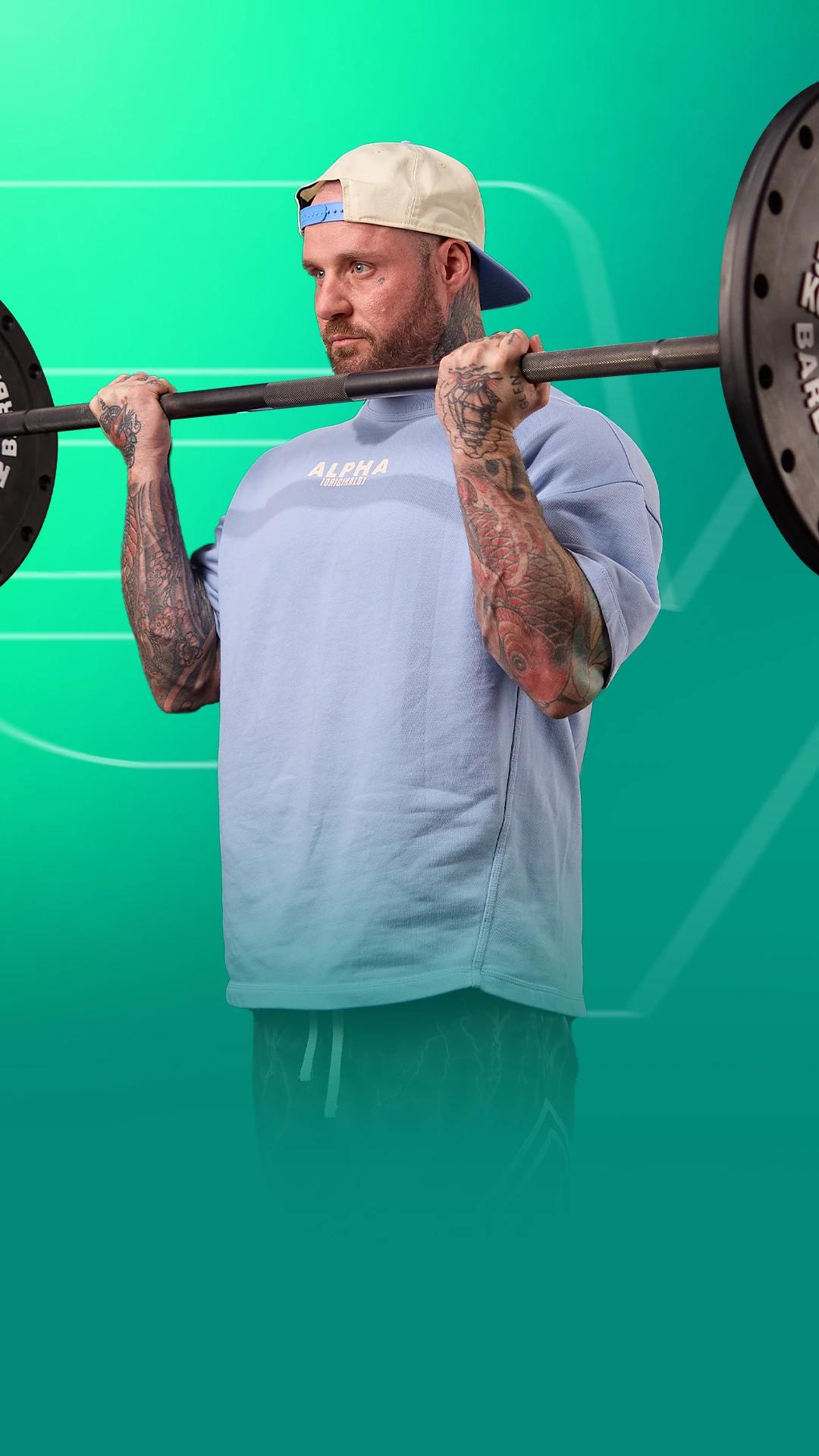 Male fitness cover