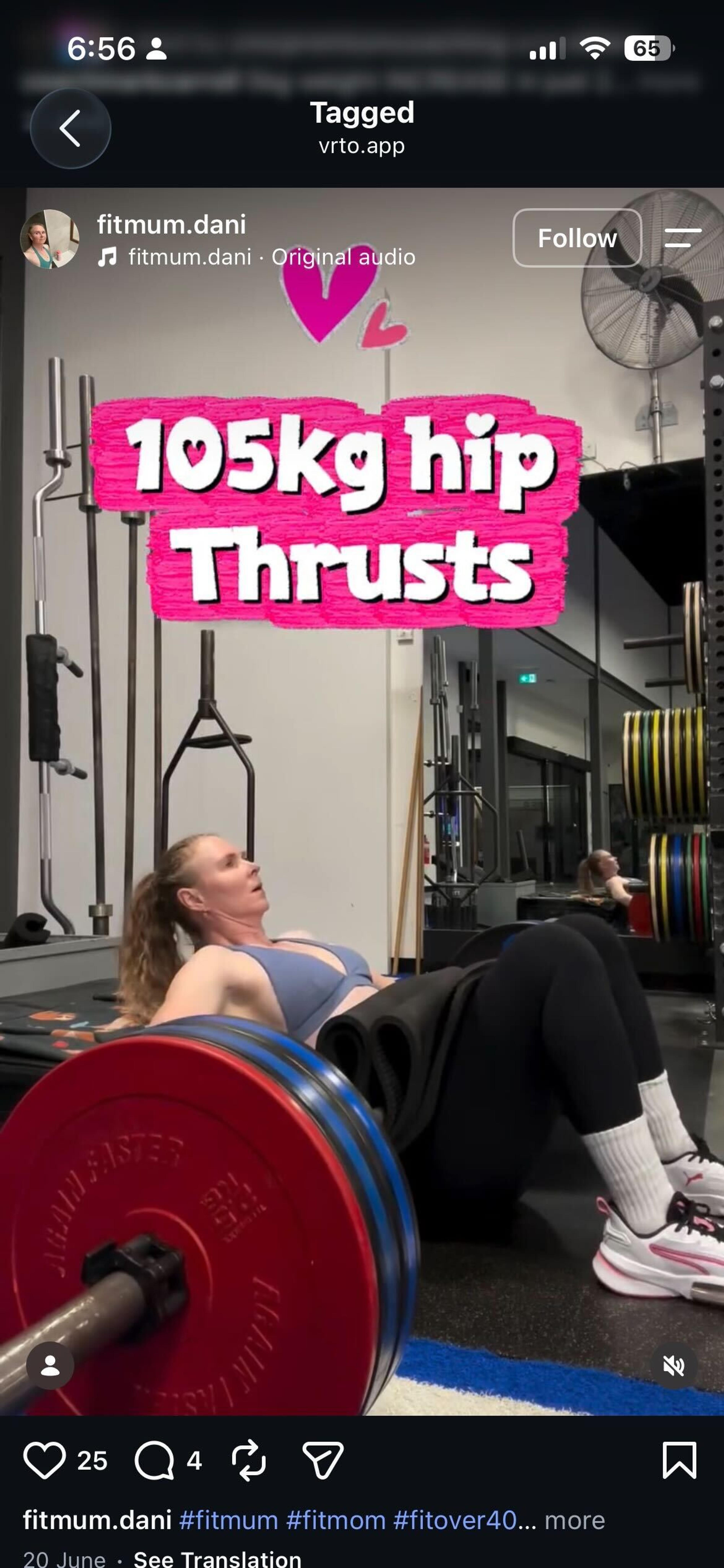Hip thrust image